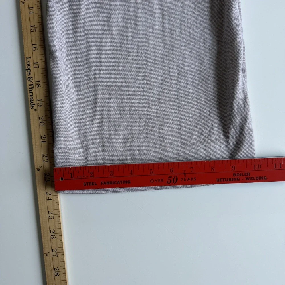 BANANA REPUBLIC Slim Wide-Leg Linen Cotton Cropped Pant Womens‎ 4